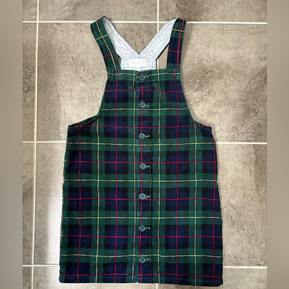 Cute dress size 12 kids   Plaid Kids dress good for holiday season